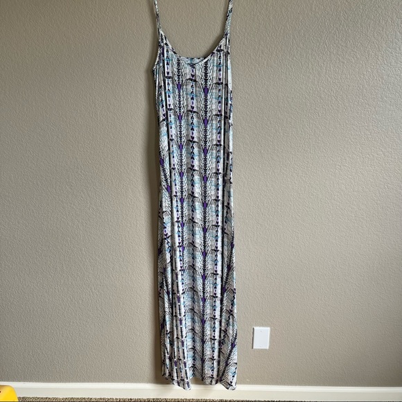 EUC Tart Maxi Blue Purple Snake Print Maxi - Picture 6 of 6